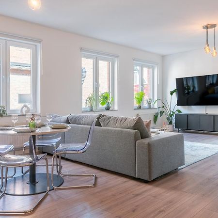 Luxurioeses Apartment, 10Min Innenstadt, Parkplatz Ерфурт Екстериор снимка