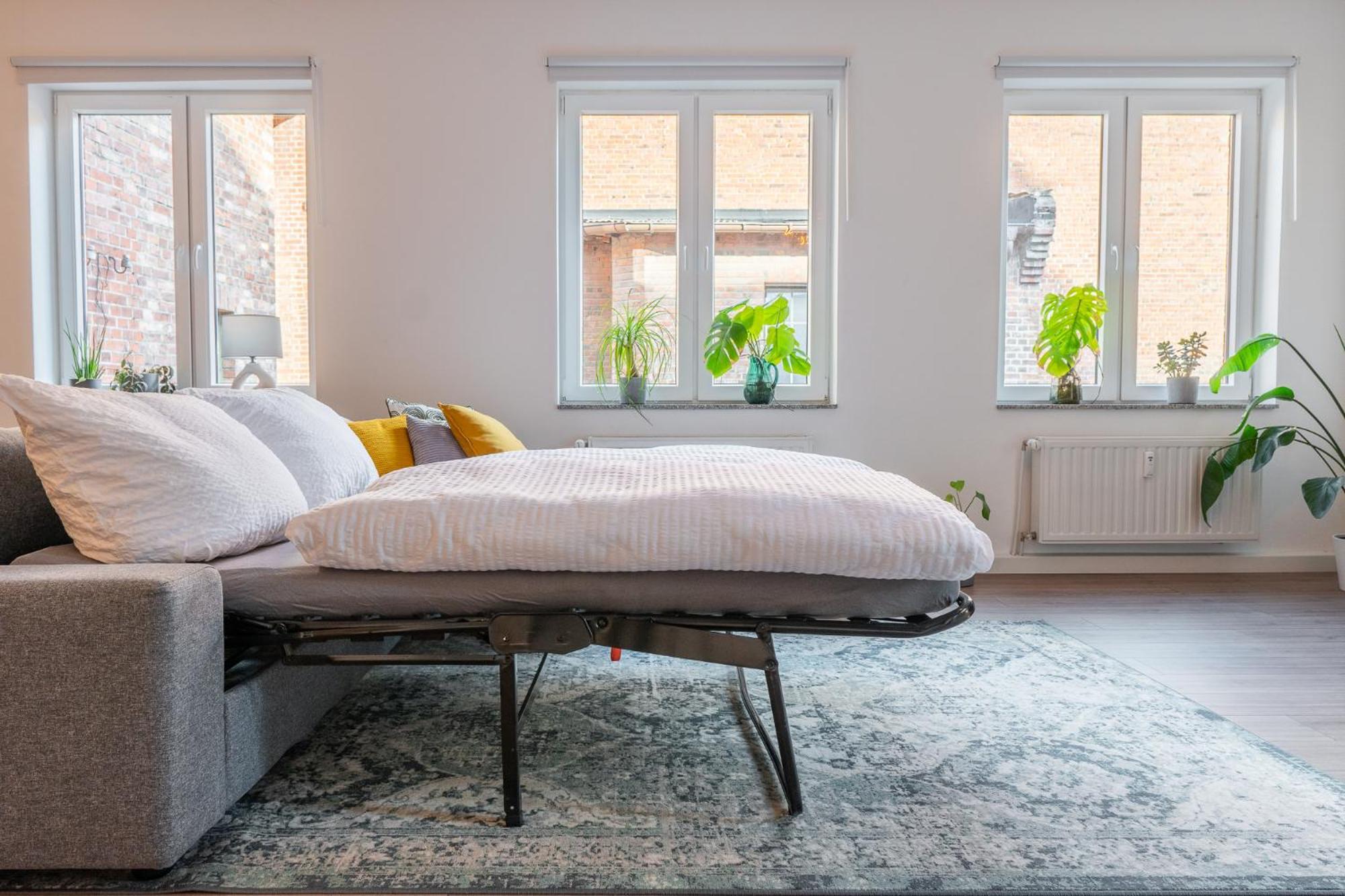Luxurioeses Apartment, 10Min Innenstadt, Parkplatz Ерфурт Екстериор снимка
